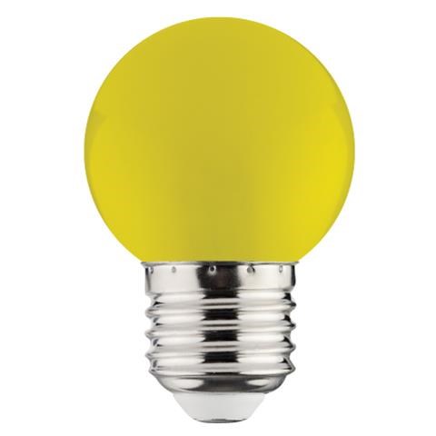 Horoz Rainbow Ampul 1 Watt Sarı