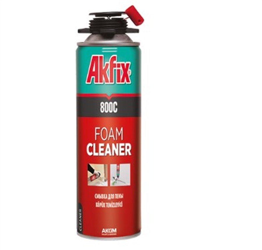 Akfix XA050 Köpük Temizleyici Sprey 500ml 800C