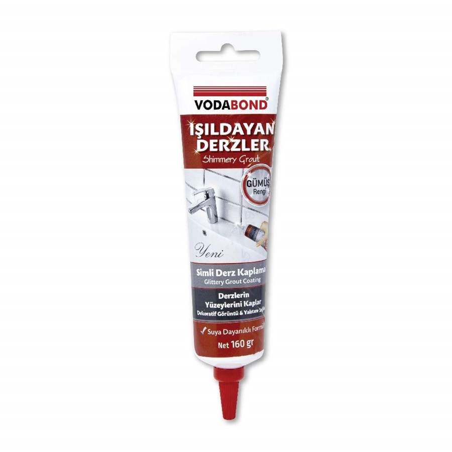 Vodabond Derz Kaplama Simli 160 Gr  Gümüş