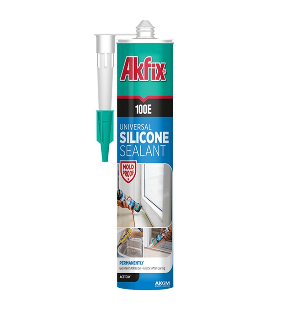 Akfix SA046 Silikon 280ml Gri