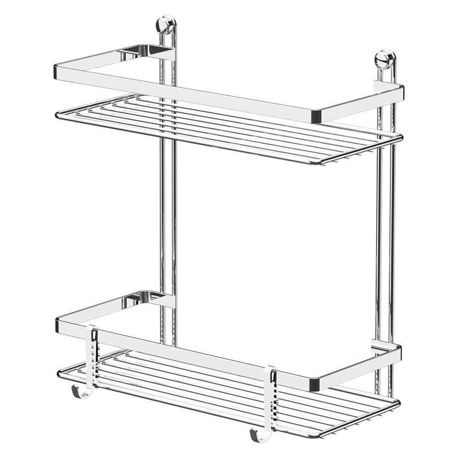 Kitchenox   4261  İkili Uzun Lamalı 2 Katlı Raf