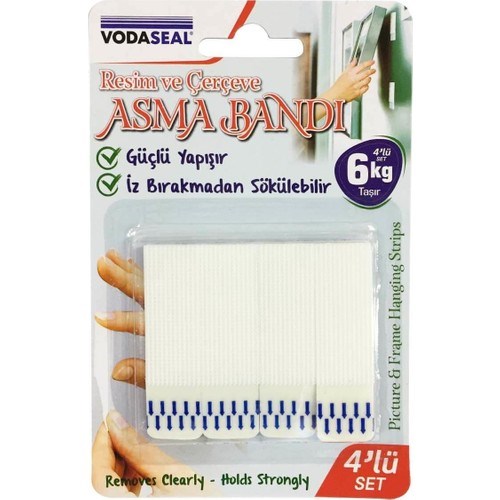 Vodaseal Resim Çerçeve Cırt Bant 4'lü Pkt FSP02-4