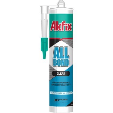 Akfix AMS00 Clear MS Mastik 290 ml Şeffaf MS737