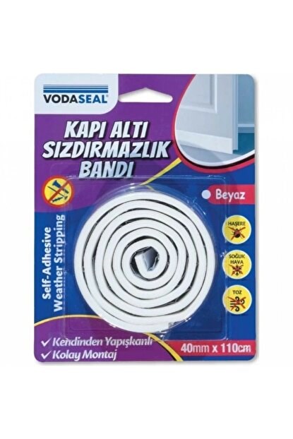 Vodabond Sızdırmazlık Kapı Altı  Bantı Beyaz SW001