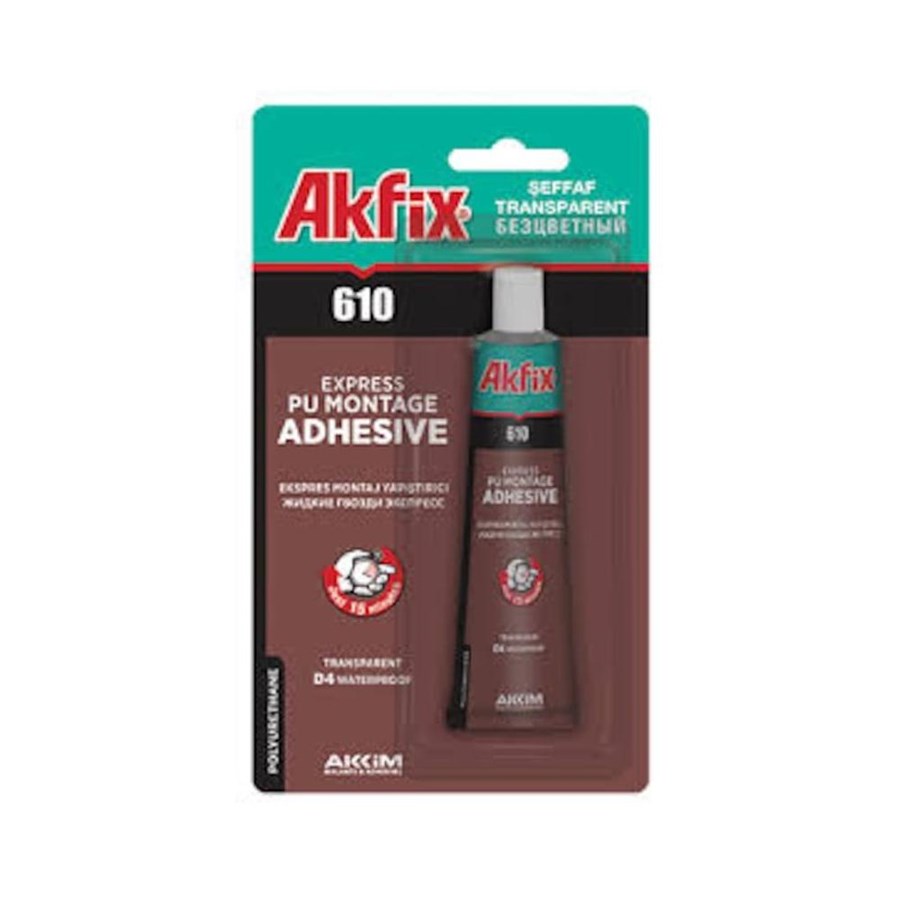 Akfix GA305 Sıvı Çivi Eksp.Pu Montaj Kit   50ml 61