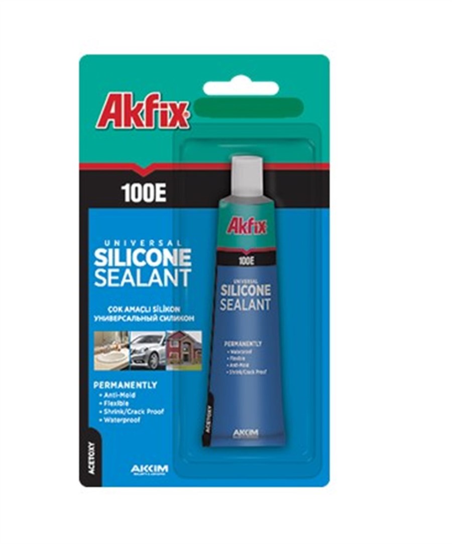Akfix SA112 Silikon Tüp 50ml Beyaz