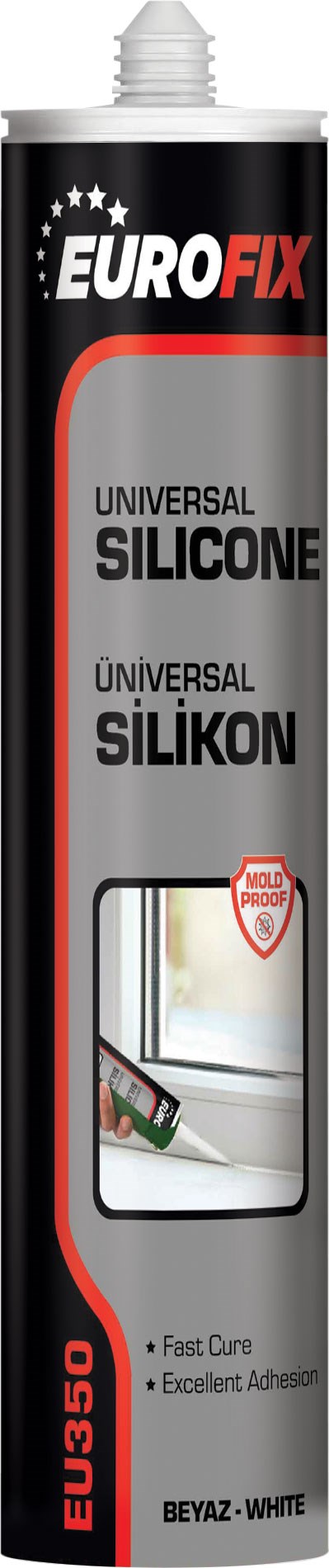 Eurofix SE042 Silikon Beyaz 280Gr