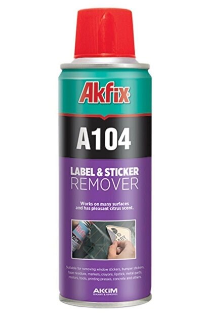 Akfix YAC104 Etiket Sökücü Sprey 200 ml