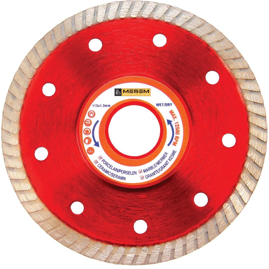 Meşem  661 Turbo Elmas Testere 115 mm(İnce)
