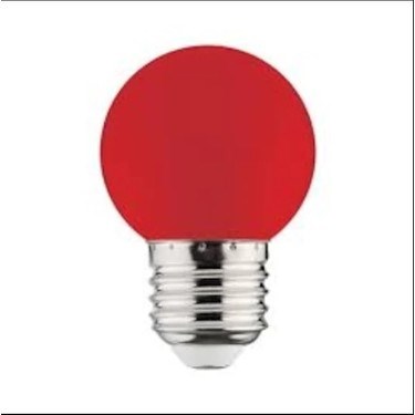 Horoz Rainbow Ampul 1 Watt Kırmızı
