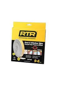Rtr Kauçuk Kapı Pencere Bant Beyaz 2x50 mt  RNP01