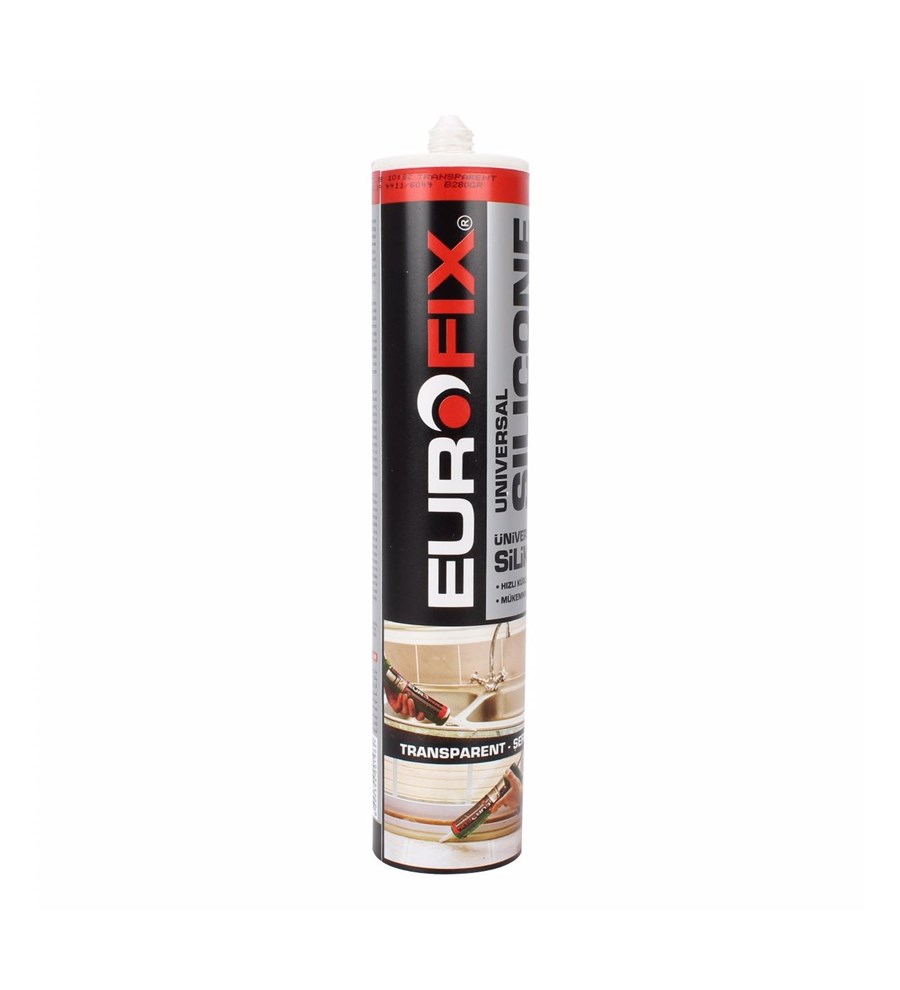 Eurofix SE041 Silikon Şeffaf  280Gr
