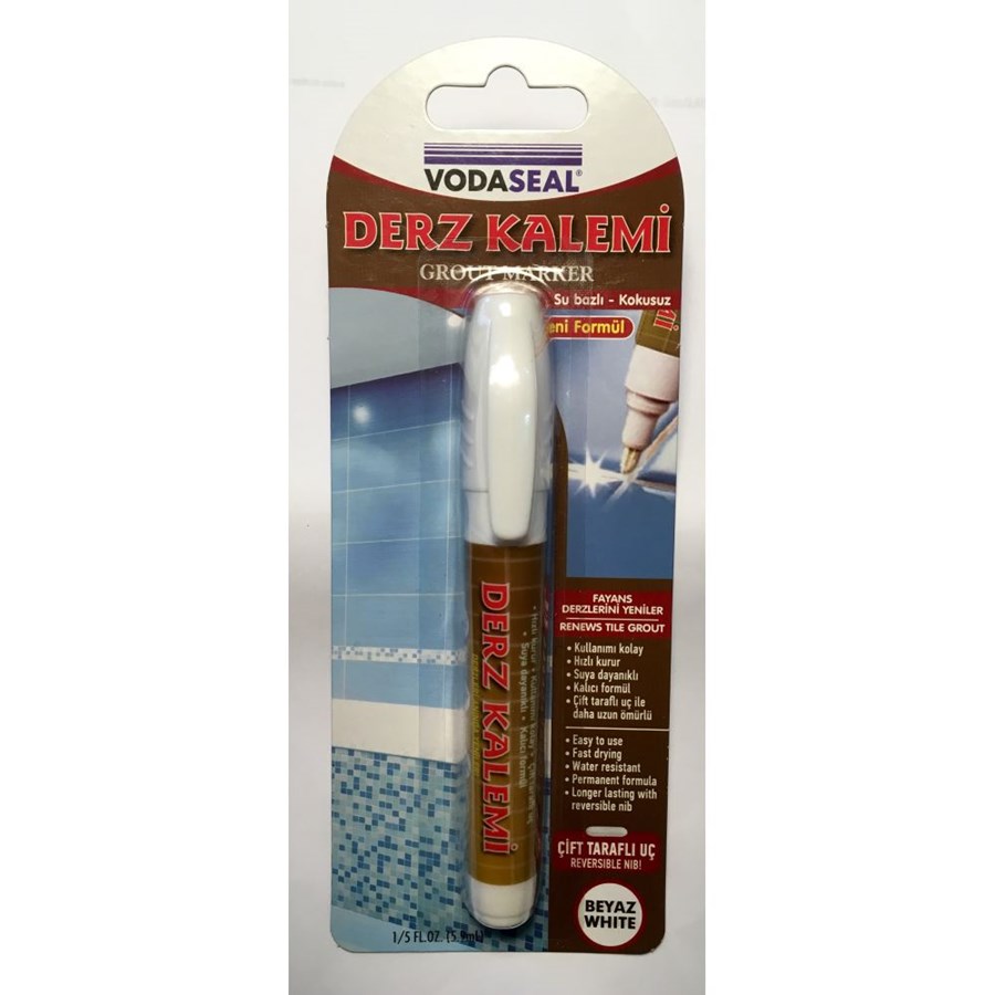 Vodaseal Derz Kalemi SS Tekli Beyaz Süper Seri