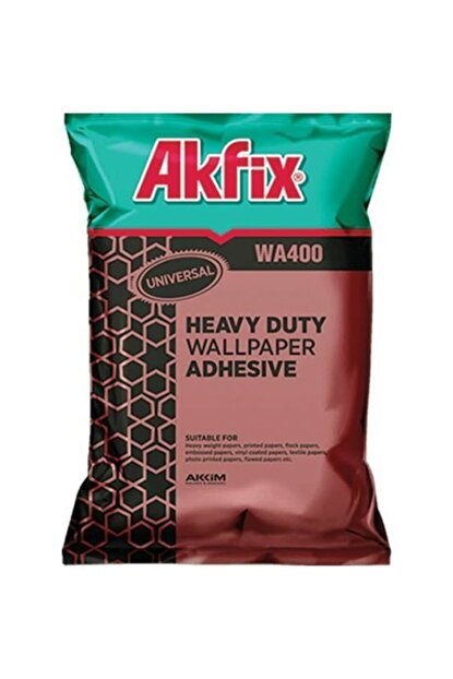 Akfix WA450 Duvar Kağıdı Yapıştırıcı   500Gr WA400