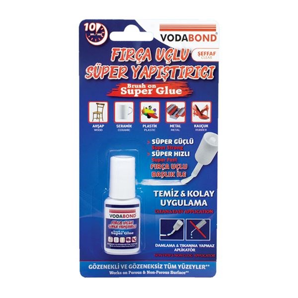 Vodabond Fırça Uçlu Süper Yapıştırıcı 5GR