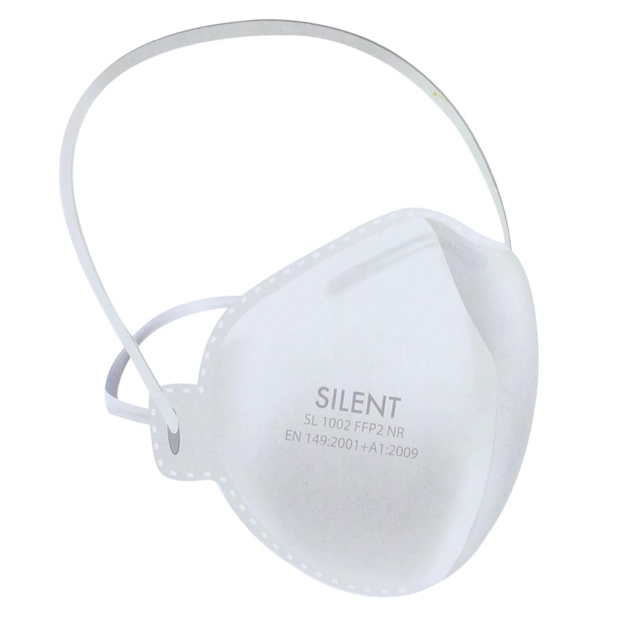Silent SL 1003 FFP2 NR Maske Kafadan Lastikli