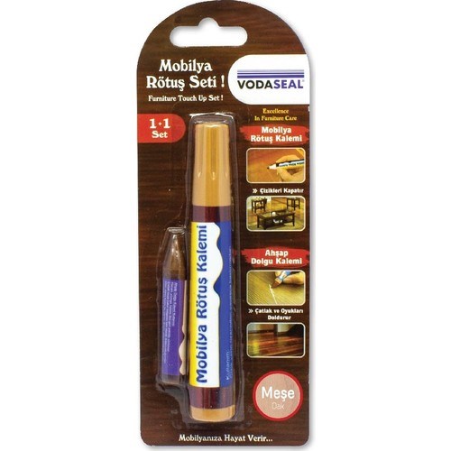 Touch Up Mobilya Rötuş Kalemi Seti  Meşe