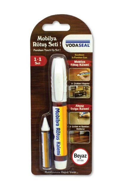 Touch Up Mobilya Rötuş Kalemi Seti  Beyaz