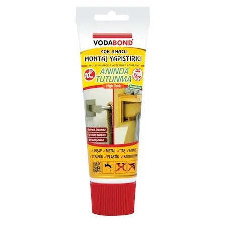 Vodabond Montaj Yapıştırıcı Tüp Çok Amaçlı 250 Gr