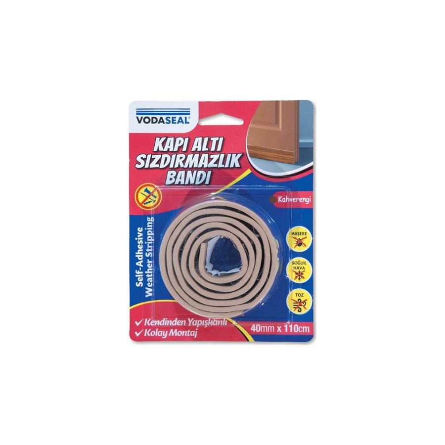 Vodabond Sızdırmazlık Kapı Altı  Bantı Kahve SW002