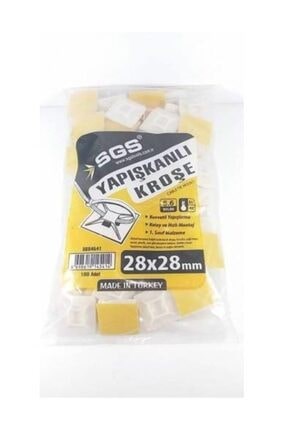 Öztürk  SGS4541  Yapışkanlı Kroşe 28X28 (100'lü)