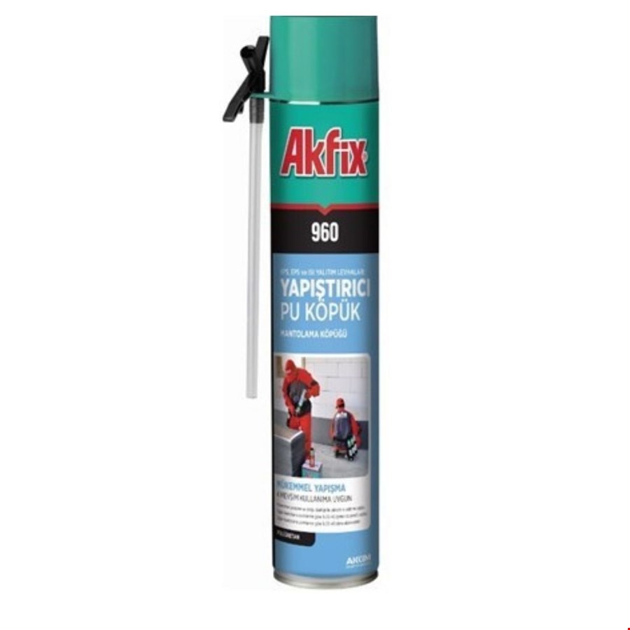 Akfix FA019 Köpük 960 Montalama Pipetli 800ml