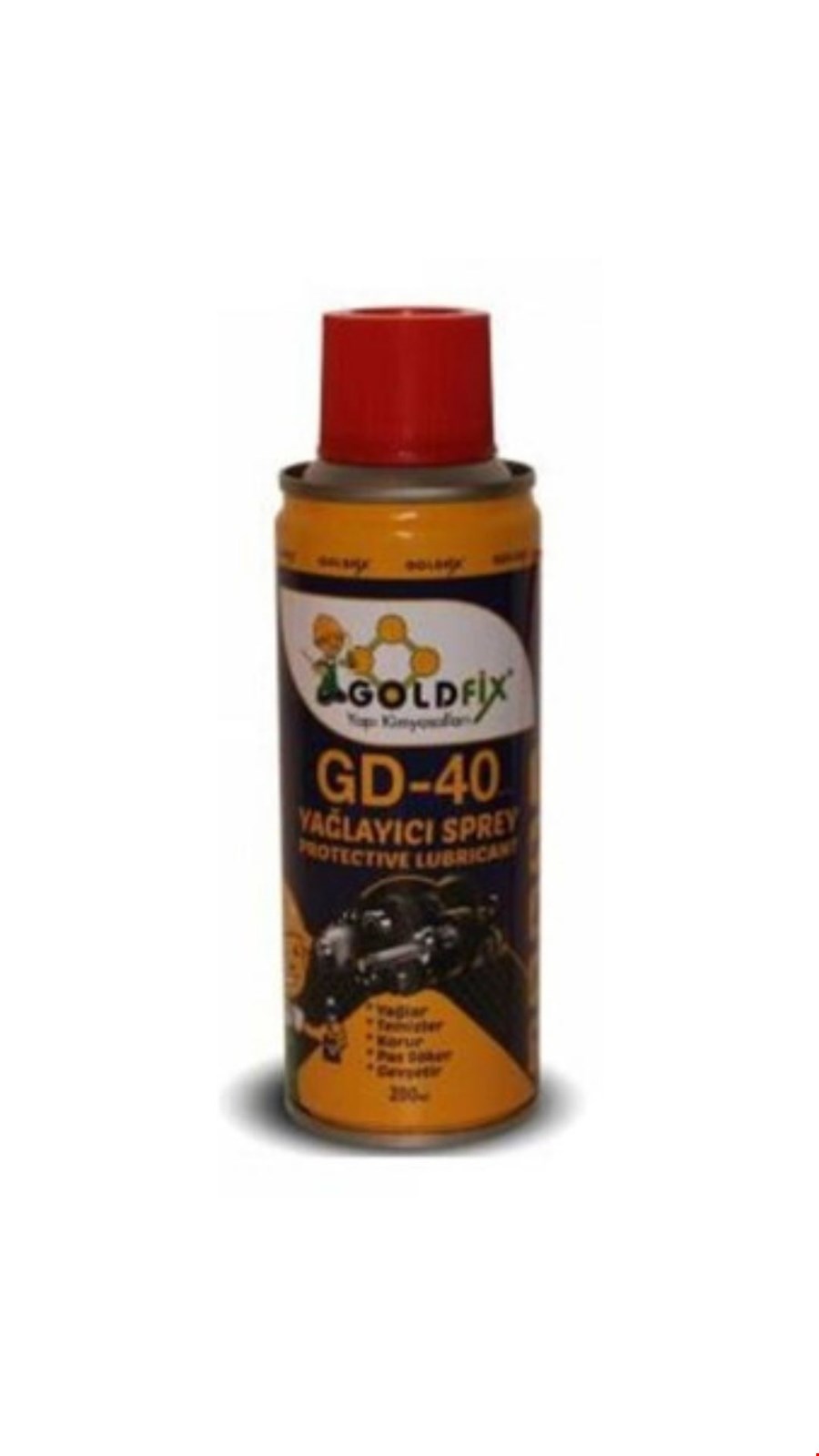 Goldfix GD-40 Yağlayıcı 200 ml