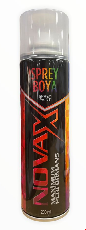Novax Sprey Boya 200 ml Vernik