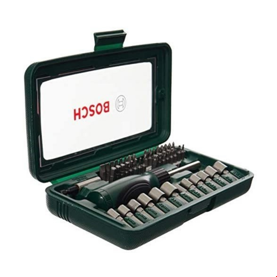 Bosch  2607017377  Tornavida Seti - 46 Parça