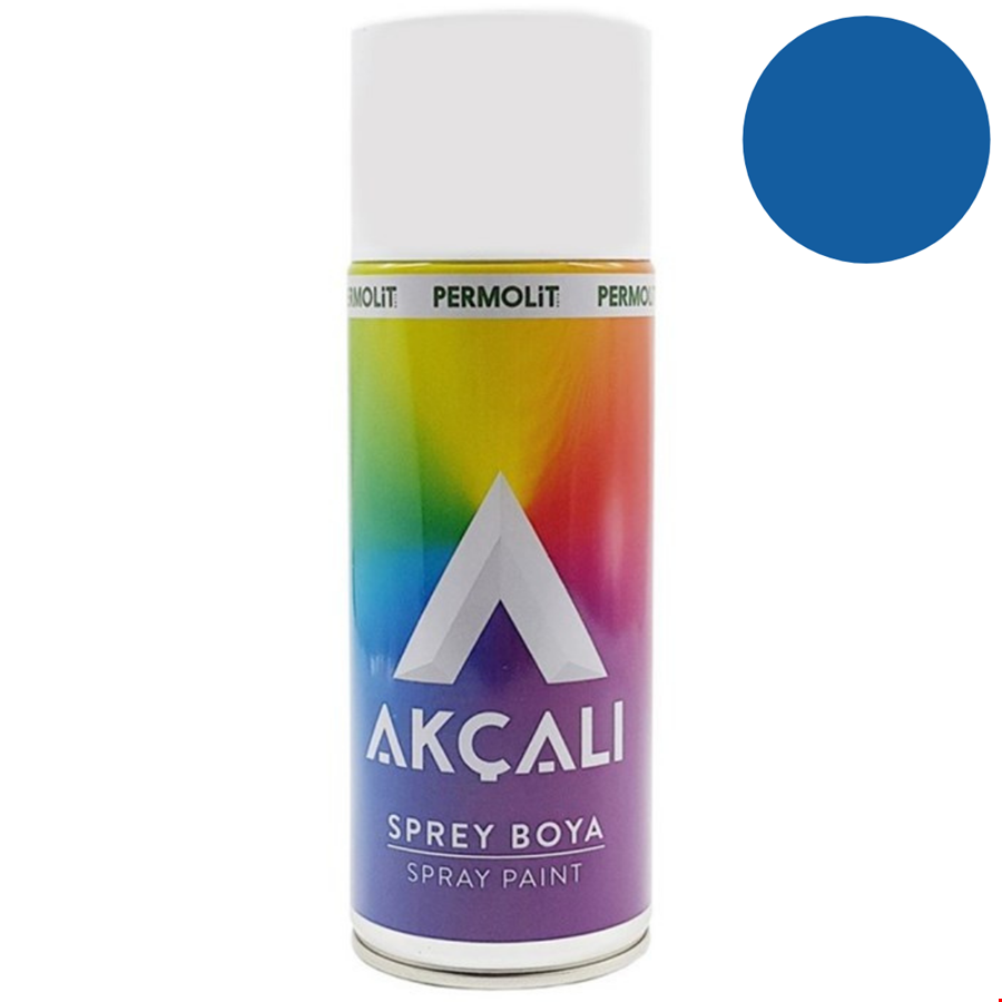 Akçalı Sprey 324 Boya 400 ml  B.Mavi