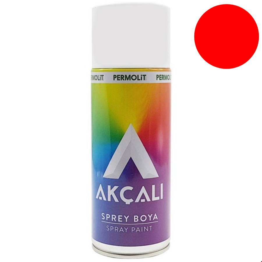 Akçalı Sprey 320 Boya 400 ml  Kırmızı