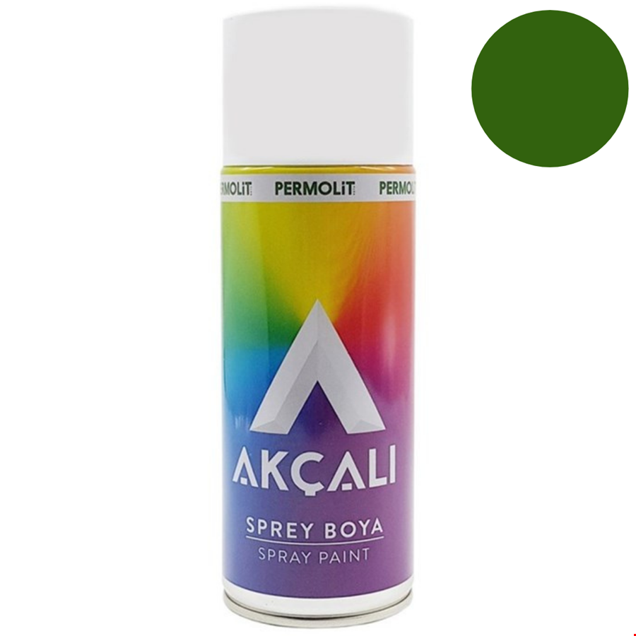 Akçalı Sprey 313 Boya 400 ml  Yeşil