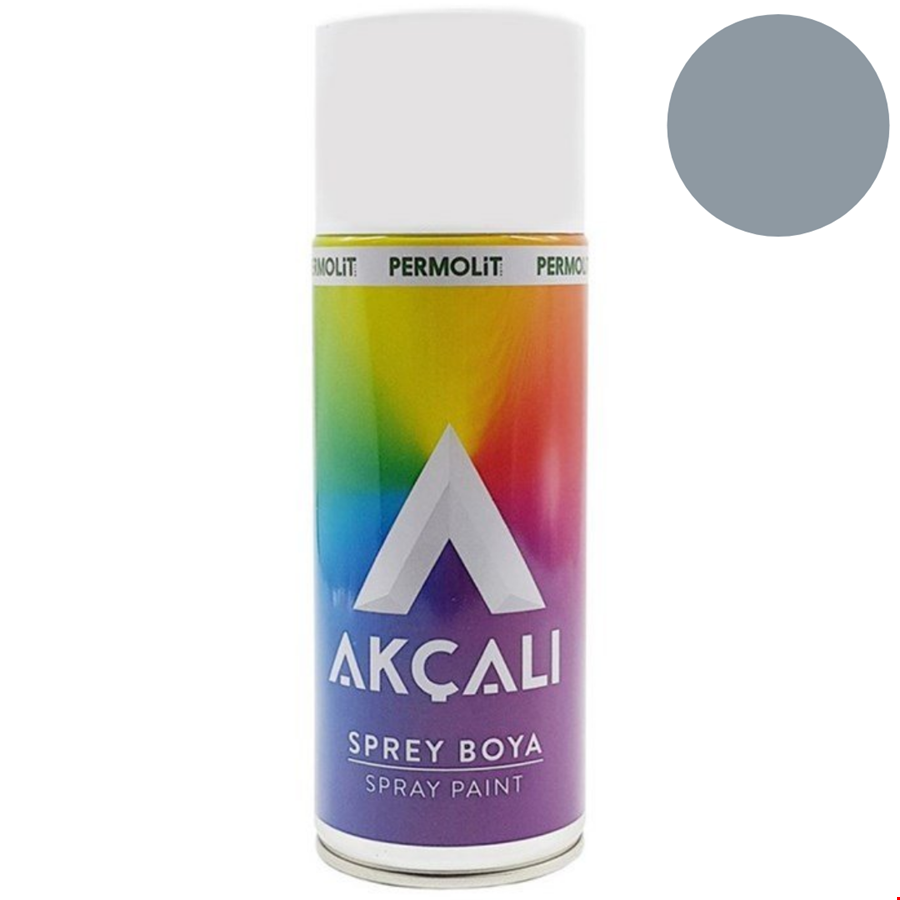 Akçalı Sprey 357 Boya 400 ml  Metalik Gri