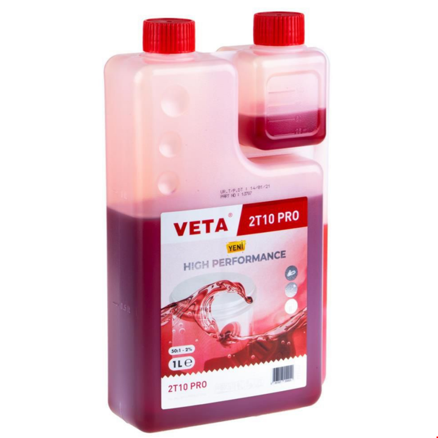 Veta İki Zamanlı Ölçekli Motor Yağı 1 Lt Pro