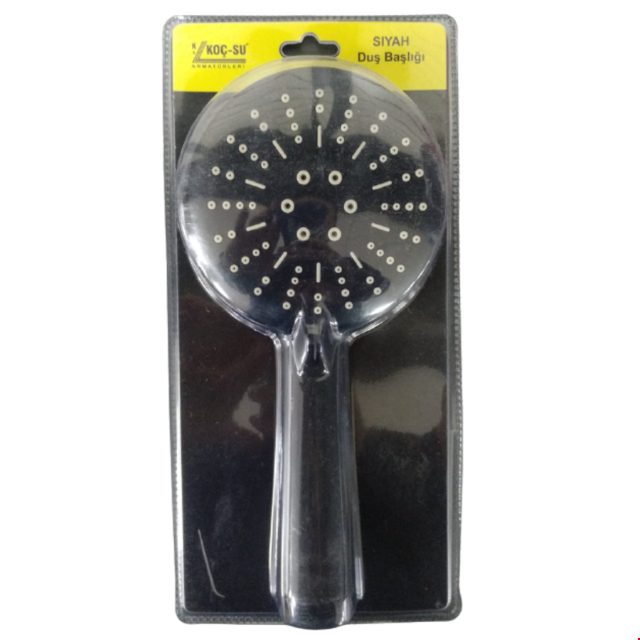 Koç  9104  Duş Başlığı Siyah Blister