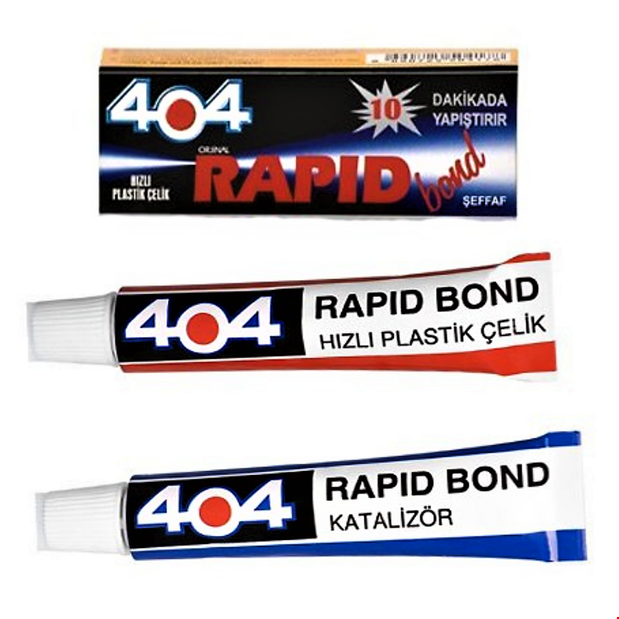 404 Plastik Çelik Rapid Kutulu