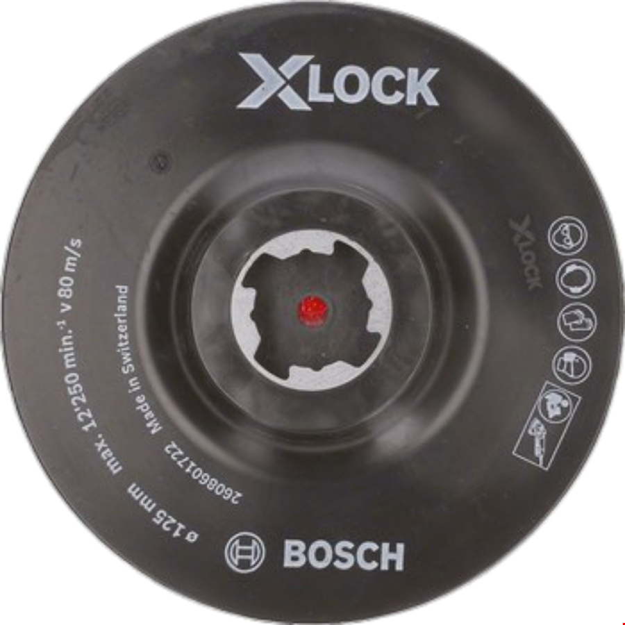 Bosch 2608601722 X-LOCK 125 mm M14 Zımpara