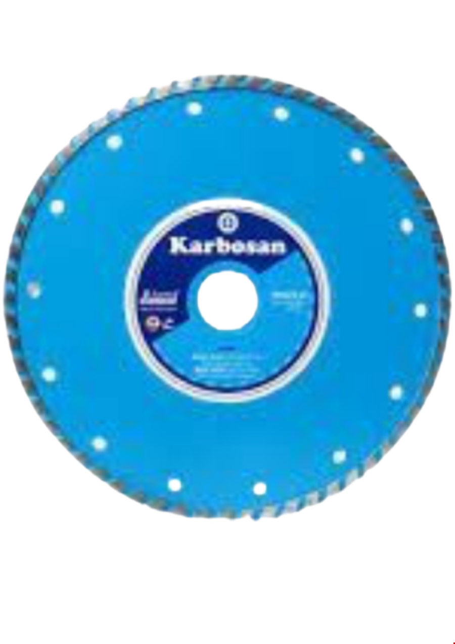 Karbosan Elmas Kesici Turbo Kanallı 230 /950330