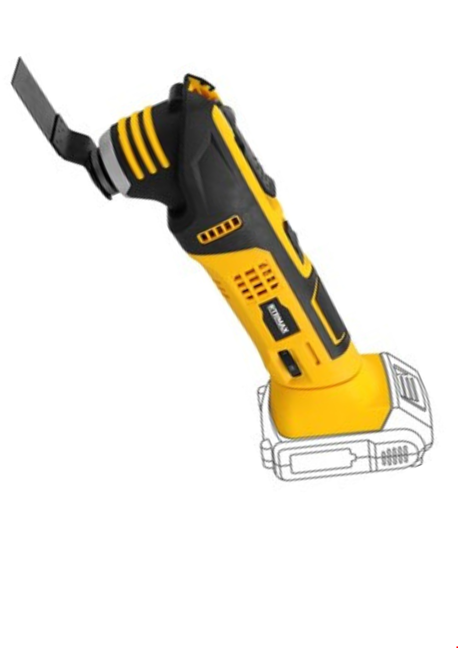 X-LION Rtx1862B Aküsüz Çok Amaçlı Kesici 18V. 3 AH