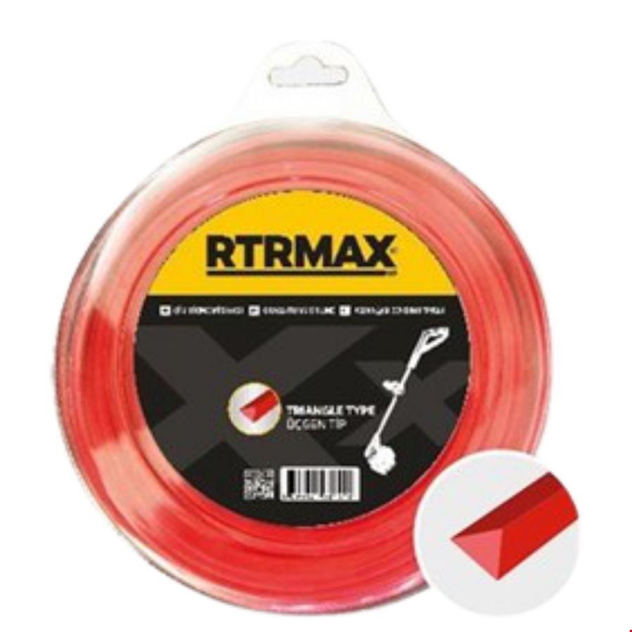 Rtrmax / Rty235 Tırpan Misina Üçgen 3.5mm   48 m
