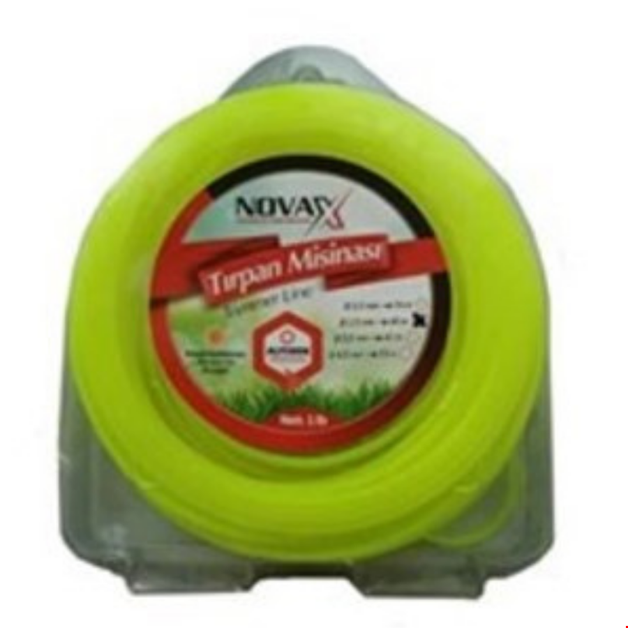 Novax  Tırpan Misina Altıgen 3.3mm 46 mt