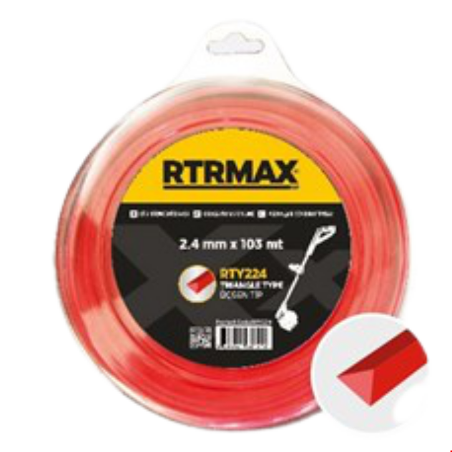 Rtrmax / Rty230 Tırpan Misina Üçgen 3.0mm   67 m