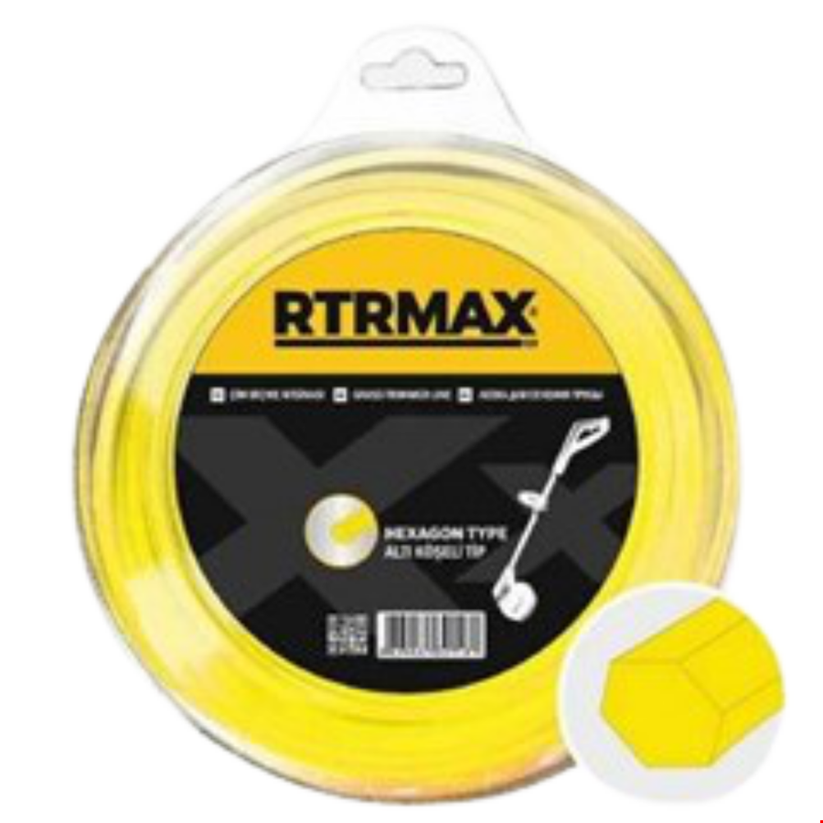 Rtrmax / Rty433 Tırpan Misina Altıgen 3.3mm 46 m