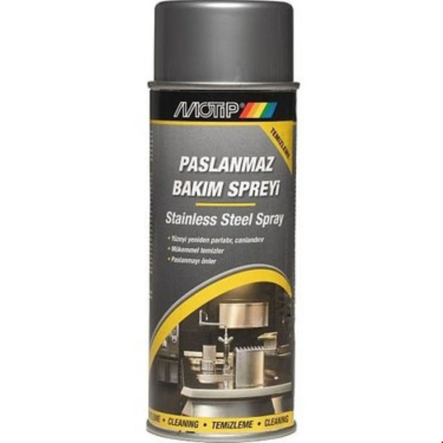 Motip Paslanmaz Çelik Temizleyici 400 Ml