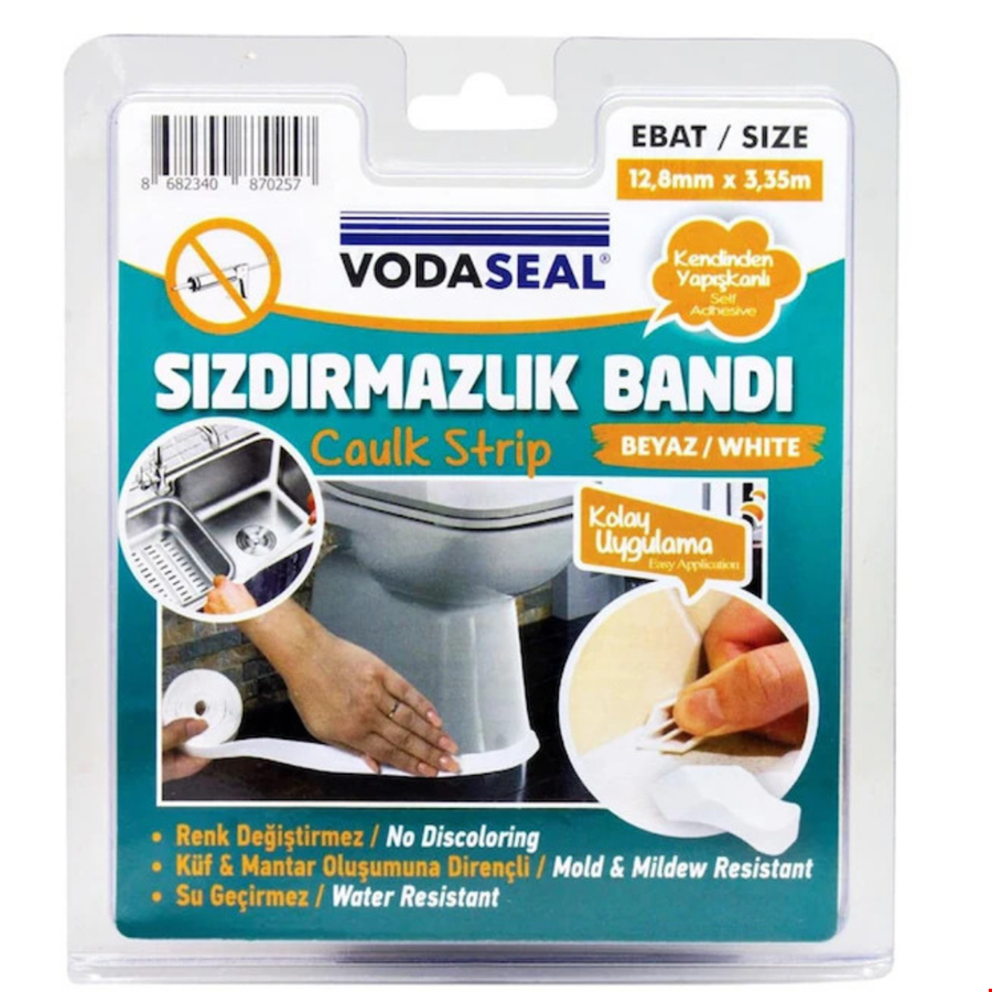 Vodaseal Sızdırmazlık Bantı 12,8 mm Beyaz