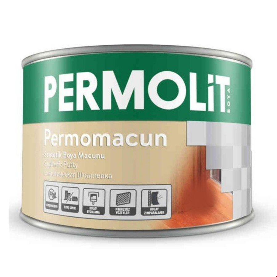 Permolit Enemel Sentetik Boya Macunu 1/2