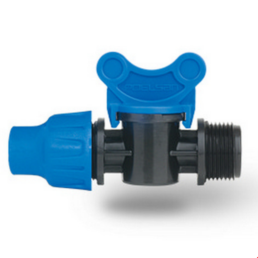Poelsan 11221 Mini Vana Kilitli Bağl.Erkek 16 x ½