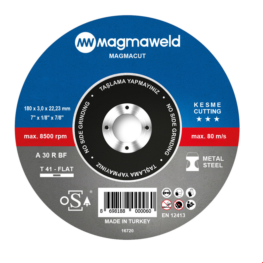 Magmaweld 180' Lik NK Metal Kesici